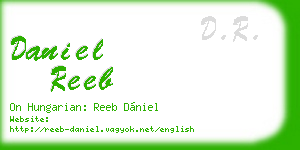 daniel reeb business card